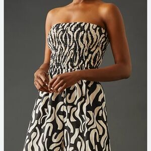 Faithful the brand from Anthropologie Black and White Jumpsuit